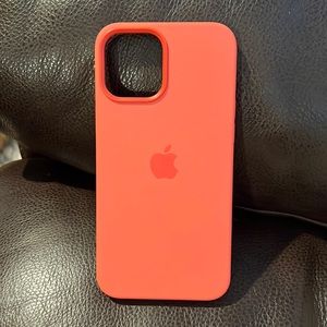 Almost new Apple Silicone IPhone 12 Max Pro Case
